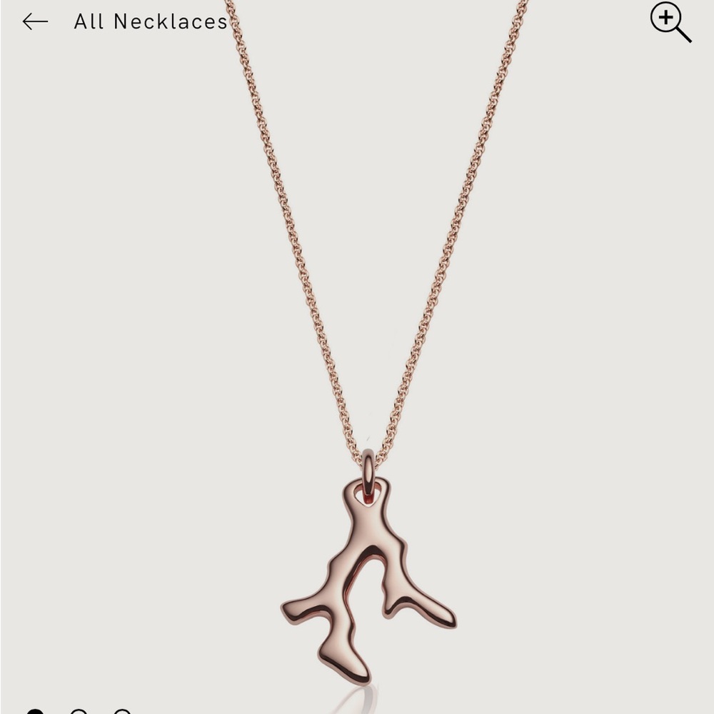 Monica Vinader Nura Reef Large Pendant Necklace